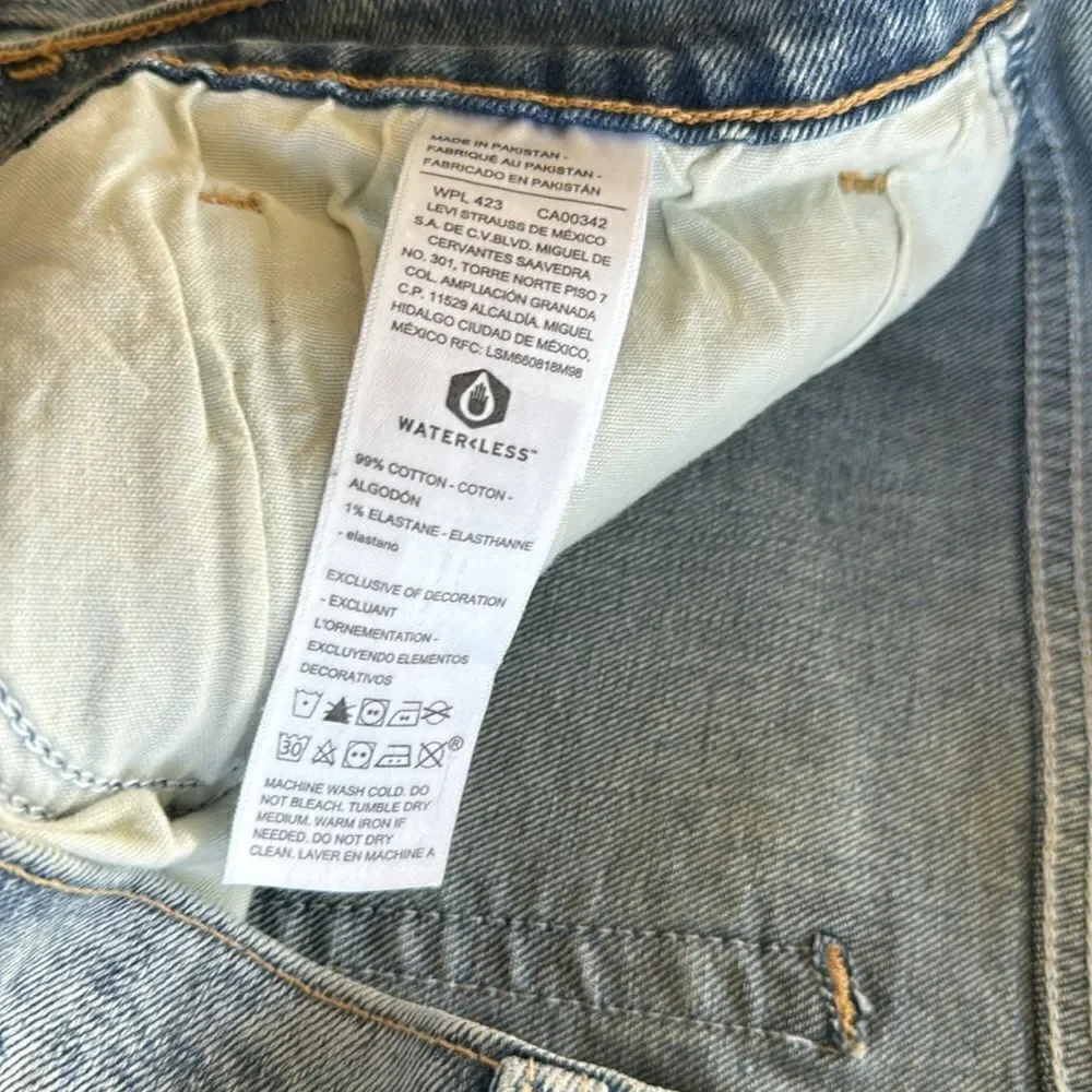 Signature Gold by Levi Strauss & Co. Men's Slim Straight Jeans Size W34 X L30